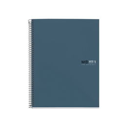 Bloc Miquelrius The Original Notebook 1 Micro.Tapa Extra A5 80H 90G Cuadric.5X5 Azul Oceano (Set de 5)