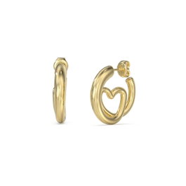 Guess JUBE05529JWYGT-U Pendientes Iconique Dorados