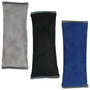 Jet Lag Cojín Protector Cinturón Coche, Protege el Cuello, Gris/Azul/Negro, Lavable