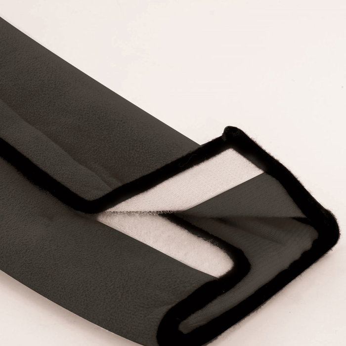 Jet Lag Cojín Protector Cinturón Coche, Protege el Cuello, Gris/Azul/Negro, Lavable