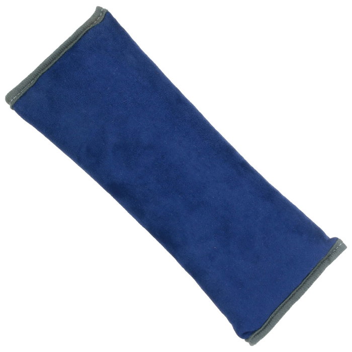 Jet Lag Cojín Protector Cinturón Coche, Protege el Cuello, Gris/Azul/Negro, Lavable