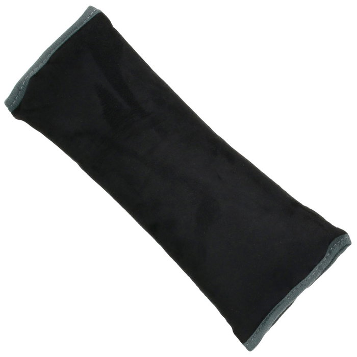 Jet Lag Cojín Protector Cinturón Coche, Protege el Cuello, Gris/Azul/Negro, Lavable