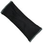 Jet Lag Cojín Protector Cinturón Coche, Protege el Cuello, Gris/Azul/Negro, Lavable