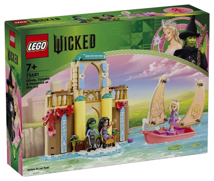 LEGO Glinda, Elphaba y Nessarose en Shiz University 75681