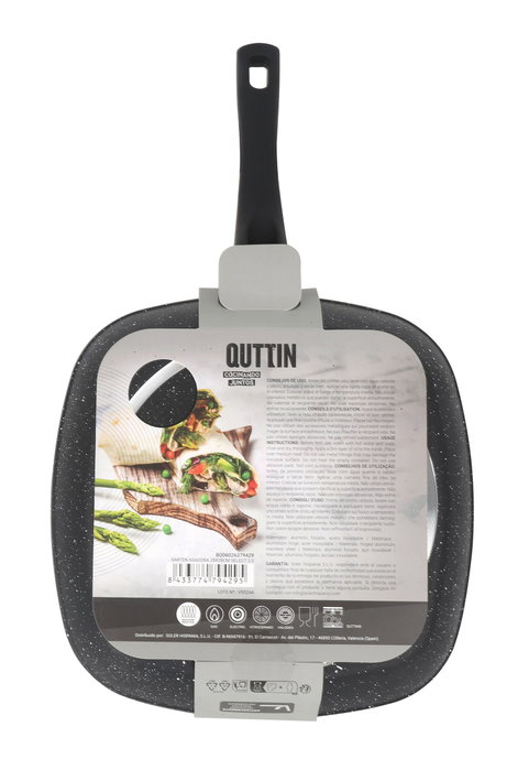 Inde Sartén Asadora Select 2.0 Quttin 28x28 cm (6 Unidades) Inde Sartén Asadora Select 2.0 Quttin 28x28 cm (6 Unidades)