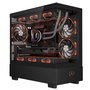 Keepout Caja MicroATX XC-301 Glass ARGB Bahías Internas