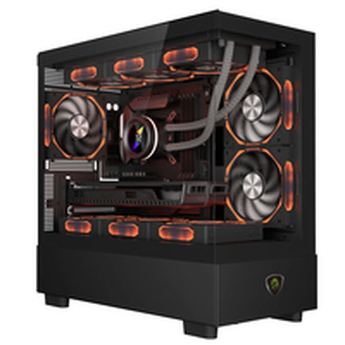 Keepout Caja MicroATX XC-301 Glass ARGB Bahías Internas