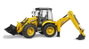 Bruder Retroexcavadora JCB 5CX con doble pala y acristalada