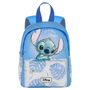 Disney Mochila Preescolar Ligera Lilo y Stitch Color Lila, 5 Litros, Compartimento con Cremallera, Poliéster - Modelo Joy Cheeky