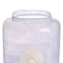 Ixia Jarrón Azul-Blanco de Cristal Decoración 15 x 9 x 31 cm
