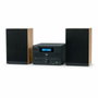 Thomson Microcadena con Bluetooth, Radio, CD, MP3, USB y DAB - Madera y negro
