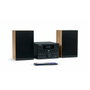 Thomson Microcadena con Bluetooth, Radio, CD, MP3, USB y DAB - Madera y negro