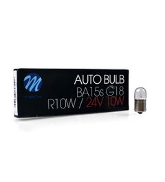 M-Tech Z968 Lámpara R5W BA15D 24V 5W - Paquete de 10 Unidades