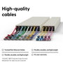 PATCHBOX Cable de fibra óptica OS2 Monomodo LC-LC 1,8 m Amarillo