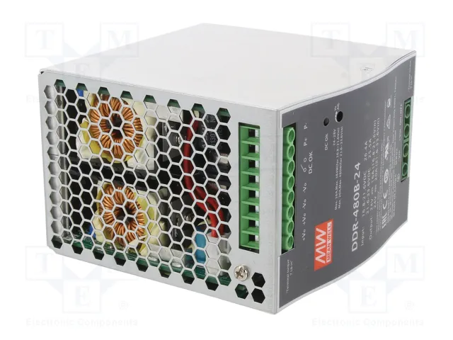 MEAN WELL DDR-480B-24 Convertidor DC/DC 480W 24V DC MEAN WELL DDR-480B-24 Convertidor DC/DC 480W 24V DC