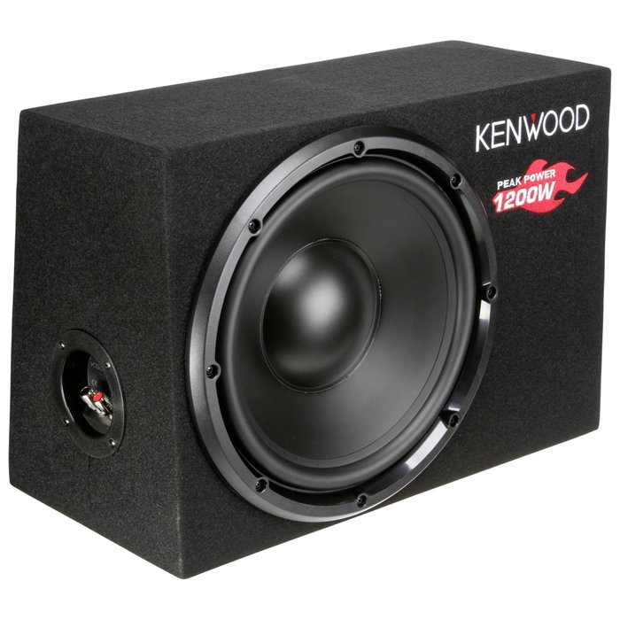 Kenwood KSC-W1200B Subwoofer de Gabinete Cerrado Negro Kenwood KSC-W1200B Subwoofer de Gabinete Cerrado Negro