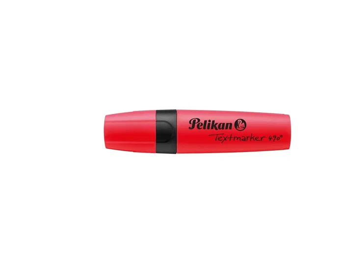 Pelikan Textmarker 490 Rojo Fluorescente