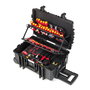 Wiha Competence XXL II Set de Herramientas para Electricistas, Negro, 115 Herramientas, 19 kg, Incluye 2 Llaves, Alicates, Martillo, Pelacables