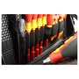 Wiha Competence XXL II Set de Herramientas para Electricistas, Negro, 115 Herramientas, 19 kg, Incluye 2 Llaves, Alicates, Martillo, Pelacables
