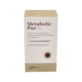 LCN Metabolic Purlcn 120 Cápsulas Vegetales Gastrorresistentes - Apoyo Metabólico Multiorgánico con Vitaminas, Minerales y Aminoácidos