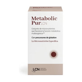 LCN Metabolic PurLCN 120 Cápsulas - Complemento Alimenticio para el Metabolismo con Vitaminas y Minerales