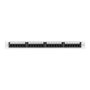 Lanberg Patch Panel 24 puertos 1U 19 pulg. Cat. 6A UTP gris