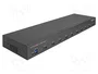 DeLOCK Hub USB Industrial 10 Puertos 10 Gbps Tipo-A 19 pulgadas