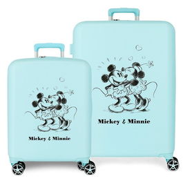 Juego de Maletas Disney Mickey & Minnie Multicolor