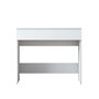 Hanah Home Mesa de Maquillaje BJ104 - 2342, Aglomerado Melamina Blanco, Ancho 90cm, Alto 76.8cm, Profundo 45cm