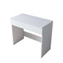 Hanah Home Mesa de Maquillaje BJ104 - 2342, Aglomerado Melamina Blanco, Ancho 90cm, Alto 76.8cm, Profundo 45cm