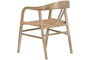 DKD Home Decor Silla Cottage Natural Olmo Fibra 57 x 53 x 78 cm (2 Unidades)