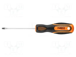 NEO TOOLS Destornillador plano estándar SL 3 75mm