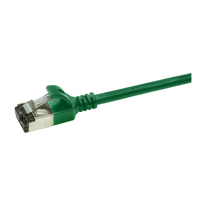 LogiLink Cable de parcheo Cat.6A TPE SlimLine verde 2,0m LogiLink Cable de parcheo Cat.6A TPE SlimLine verde 2,0m