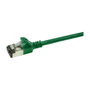 LogiLink Cable de parcheo Cat.6A TPE SlimLine verde 2,0m