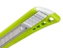 Q-connect Cúter de Plástico Ancho con Guía Metálica y Cuchilla de Cerámica 18 mm xd-43 Blíster 1 Unidad