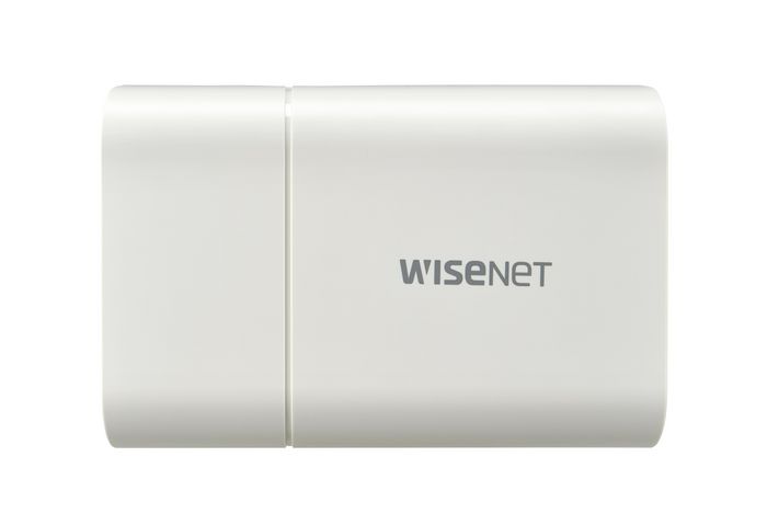 Hanwha Cámara IP Oculta 2MP AI Pinhole WDR H.265 Interior 12V/PoE Wisenet X Cabezal Remoto Audio