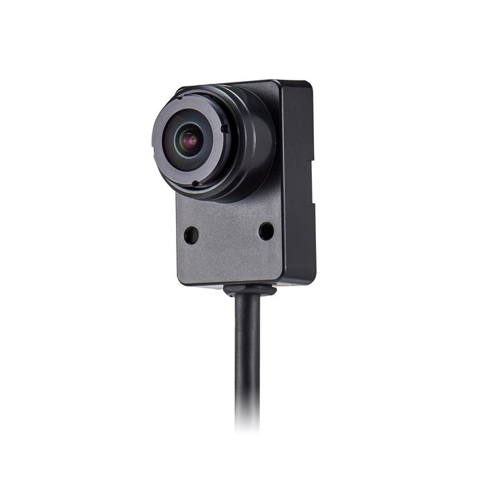 Hanwha Cámara IP Oculta 2MP AI Pinhole WDR H.265 Interior 12V/PoE Wisenet X Cabezal Remoto Audio