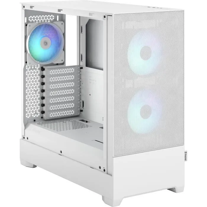 Fractal Design FD-C-POR1A-01 Pop Air RGB White TG Caja de PC Blanca Fractal Design FD-C-POR1A-01 Pop Air RGB White TG Caja de PC Blanca