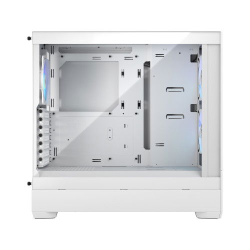 Fractal Design FD-C-POR1A-01 Caja PC Torre ATX Blanca con Ventana Lateral