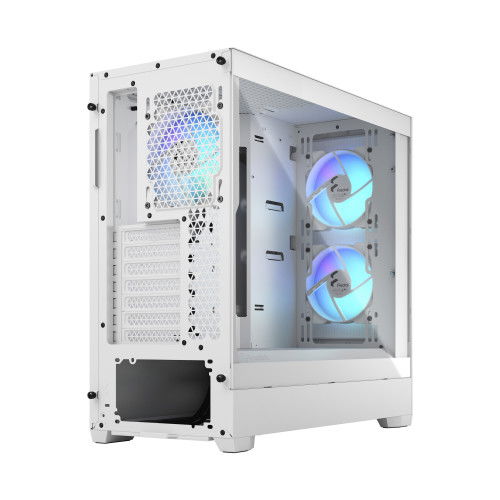 Fractal Design FD-C-POR1A-01 Caja PC Torre ATX Blanca con Ventana Lateral
