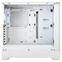 Fractal Design Pop Air Torre PC Blanco ATX con Ventana Lateral RGB, 3 Ventiladores Incluidos (2x120mm Frontal, 1x120mm Trasero), Vidrio Templado, Gestión de Cables, 7 Ranuras