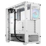 Fractal Design Pop Air Torre PC Blanco ATX con Ventana Lateral RGB, 3 Ventiladores Incluidos (2x120mm Frontal, 1x120mm Trasero), Vidrio Templado, Gestión de Cables, 7 Ranuras