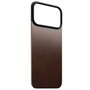 Nomad Mag Leather Back MagSafe para iPhone 17 Pro Max, Rustic Brown