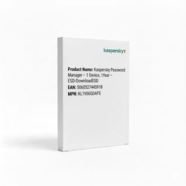 Kaspersky Password Manager 1 Device, 1Year ESD-DownloadESD