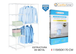 Confortime Armario Desmontable 115x50x170cm