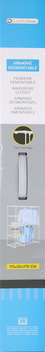 Confortime Armario Desmontable 115x50x170cm