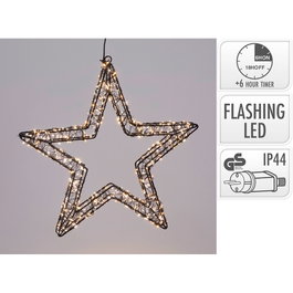 Basics Estrella microled 130 leds para exterior