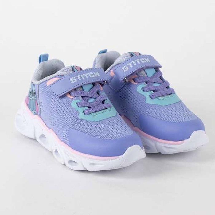 Cerdá Zapatillas Deportivas con Luces Stitch Talla 31 Lilac