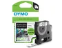 Dymo Cinta D1 Nylon Negro sobre Blanco 12mm x 3,5m