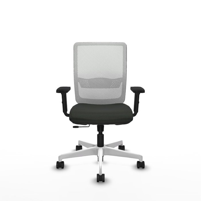 PIQUERAS Y CRESPO Silla de oficina Haches con mecanismo Sincro/Traslack, Negro y Blanco PIQUERAS Y CRESPO Silla de oficina Haches con mecanismo Sincro/Traslack, Negro y Blanco